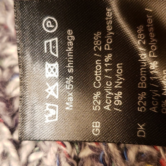 ENVII Cropped Chunky Knit Sweater, Sz S - Picture 10 of 10